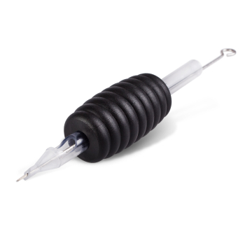 Caixa de 25 Tubos Diamante Grip / Ponta 19 mm Descartáveis Killer Ink Pré-embalados com Agulhas Bug Pin Liner Redondas 0,25 mm