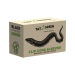 Tat2Green – Caixa com 200 capas pré-cortadas para clip cord, preto