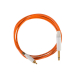 Cabo silicone 2m conexão RCA reta Evolution Cords 'Medusa Silicone Range'