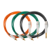 Cabo silicone 2m conexão RCA reta Evolution Cords 'Medusa Silicone Range'