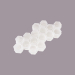 Saco de 50 cápsulas (200 caps) Natural Queen Hive Caps - branco