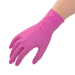 Caixa de 100 Killer Beauty Luvas rosa de nitrilo