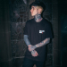 Killer Ink by Hobo Jack - T-shirt Sid the Skull Unissex - Preta