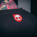 Killer Ink by Hobo Jack - T-shirt Sid the Skull Unissex - Preta
