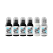 Tinta para tatuagem World Famous Limitless - Dark Set - 6x 30ml