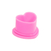 Saco de 500 Saferly Heart Ink Cups - Rosa