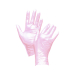 Caixa de 100 Uniglove Fancy Rose Luvas de nitrilo