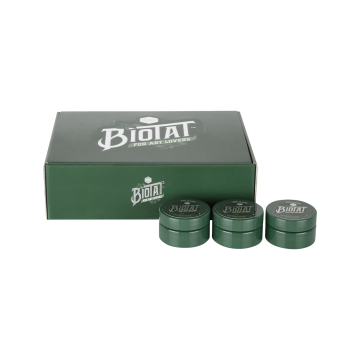 Caixa de 24 unidades de BIOTAT Tattoo Clove Soft Butter 25 ml para expositor de estúdio