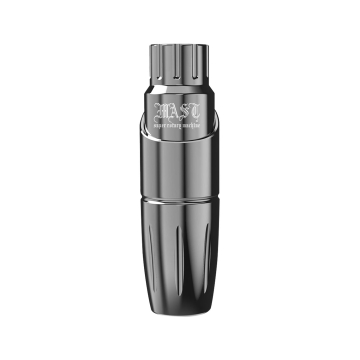 Dragonhawk Mast Tour - Máquina de tatuagem estilo caneta - Cinza - Traço de 3,5 mm