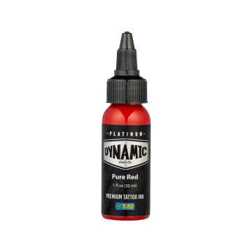 Tinta Para Tatuagem Platinum by Dynamic - Pure Red 30 ml
