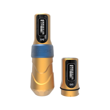 FK Irons Flux Max com 2x PowerBolt II - 4.0 mm Comprimento do traço - Logan (Amarelo/Azul mate)