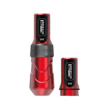 FK Irons Flux Max com 2x PowerBolt II - 4.0 mm Comprimento do traço - Wade (Scarlet/Preto mate)