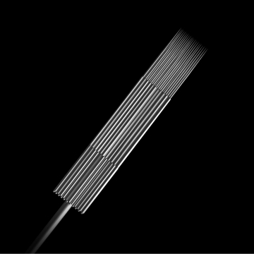 Caixa de 20 Agulhas de Tatuar Planas Grandes Shader 0,35 mm Killer Ink Precision