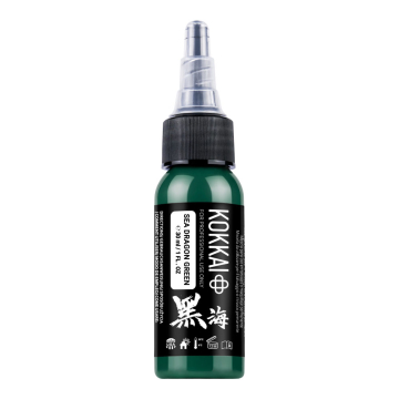 Kokkai Sumi Ink - Sea Dragon Green