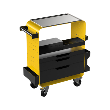 Estação de Trabalho Impala da Kwadron - Amarelo