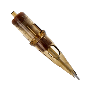 Caixa com 20  Cartuchos Kwadron 0.35mm Taper Longo - Liner Redonda Vazia