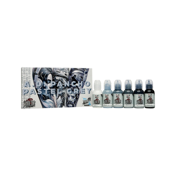 Tinta para tatuagem World Famous Limitless - A.D. Pancho Set v2 - 6x 30 ml