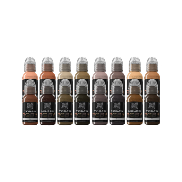 Tintas para tatuagem da World Famous Limitless - Sasha O'Kharin RGBY Set - 16x 30 ml