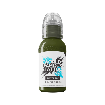 Tinta para tatuagem da World Famous Limitless - JF Olive Green 30 ml