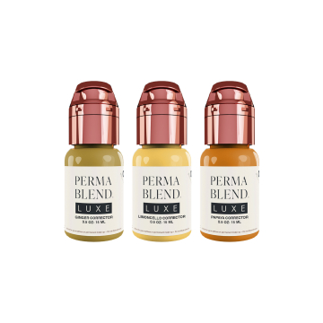 Tinta Para Perma Blend Luxe - Rescue Mini Set - 3x 15 ml