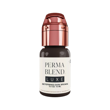 Tintas para PMU da Perma Blend Luxe - Determined Dark Brown 15ml