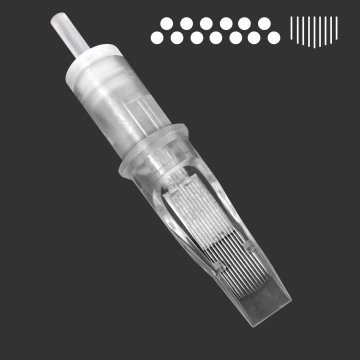 Caixa de 20 Cartuchos Magic Moon 0,25mm Magnum Beira Suave Cone Longo