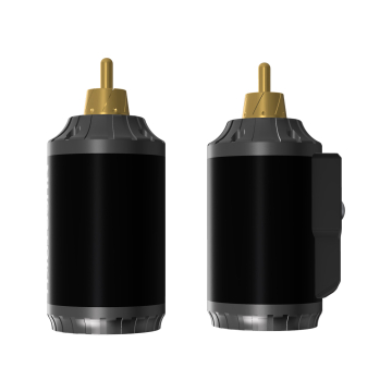 Musotoku Dan Kubin ROVER R-1 Extended Volt Bateria sem fios - Ligação RCA - Gunmetal