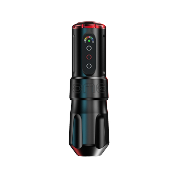 Máquina de tatuagem sem fios FK Irons ONE - Charcoal / Ruby