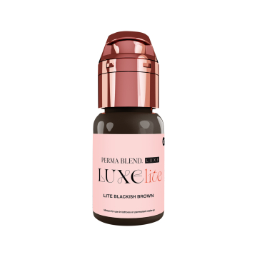 Tinta para PMU Perma Blend Luxe Lite - Lite Blackish Brown 15ml