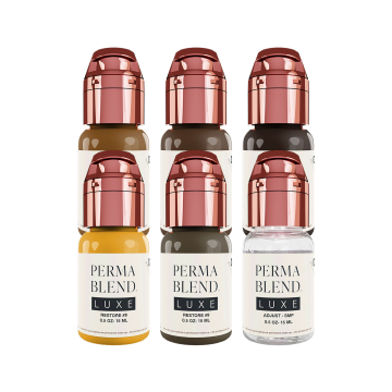 Tinta Para Perma Blend Luxe - Stevey G. Restore Set - 6x 15 ml