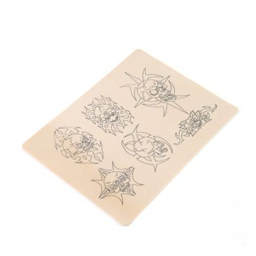 Pele de Prática de Desenhos de Tatuagens