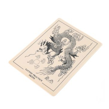 Pele de Prática de Desenhos de Tatuagens