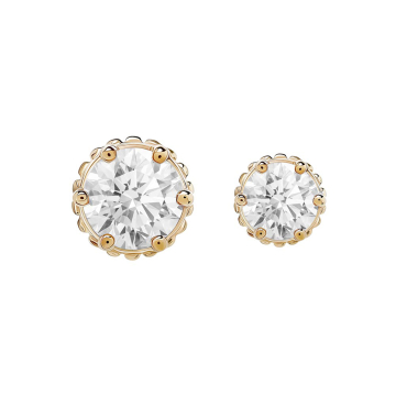 Coroa sem rosca com joia em ouro 14k da Tilum