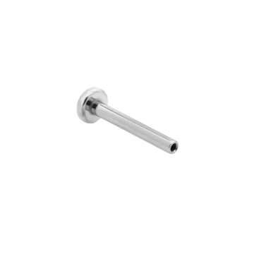 Haste para labret de disco plano em titânio sem rosca da Tilum