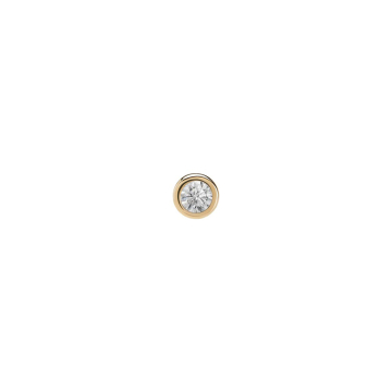 Topo circular em ouro 14 k sem rosca da Tilum