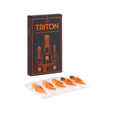 Caixa de amostra de 5 agulhas de cartucho Triton Peak variadas