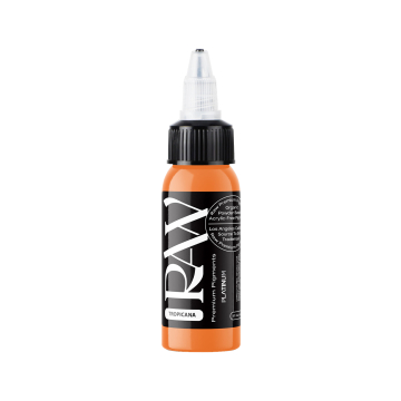 Raw Pigments Platinum - Tropicana - Tinta para tatuagem - 30ml