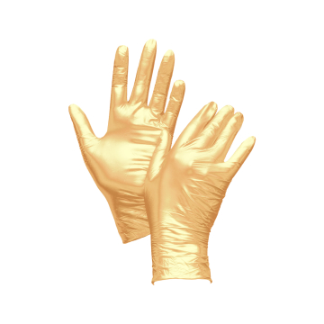 Caixa de 100 luvas de nitrilo Unigloves Fancy Gold