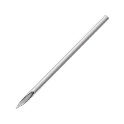 Caixa com 100 agulhas de precisão esterilizadas para piercing de 25mm - calibre 16