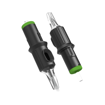 Caixa com 20 Cartuchos de Agulha Ghost Black - Soft Edge Magnum Bugpin Medium Taper