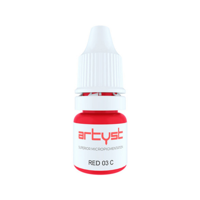 Pigmento para lábios vermelho 03 C da Artyst 10 ml