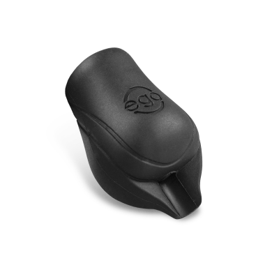 Pack de 2 Biogrips em Silicone EGO (Sem Rebordo Traseiro) em Preto - Tubos até 19 mm