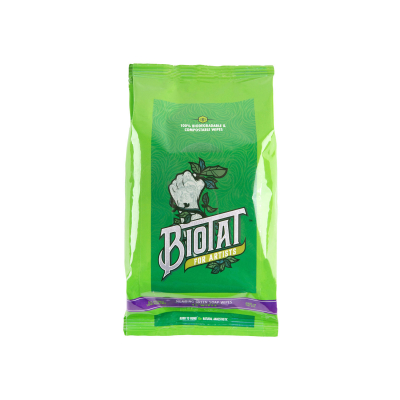 Pacote de 40 BIOTAT Numbing Green Soap toalhetes