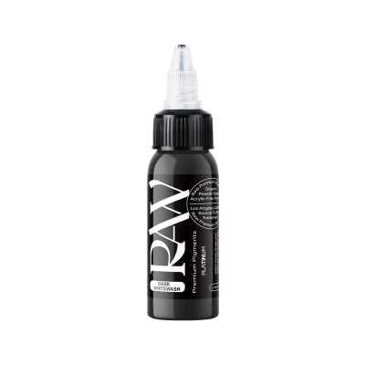 Raw Pigments Platinum - Dark Whitewash - Tinta para tatuagem - 30ml