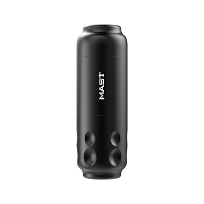 Dragonhawk Mast Sensor - Máquina de tatuagem estilo caneta - Preta - Traço de 4,0 mm