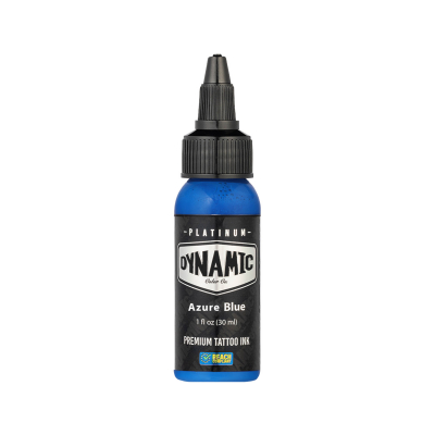 Tinta Para Tatuagem Platinum by Dynamic - Azure Blue 30 ml