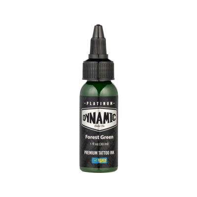 Tinta Para Tatuagem Platinum by Dynamic - Forest Green 30 ml