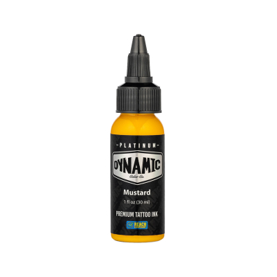 Tinta Para Tatuagem Platinum by Dynamic - Mustard 30 ml