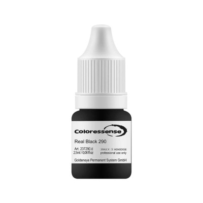 Pigmentos Goldeneye Coloressense - Real Black 290 - 2,5 ml