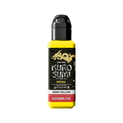 Tinta Para Tatuagem Kuro Sumi Imperial  - Kiiro Yellow 44 ml